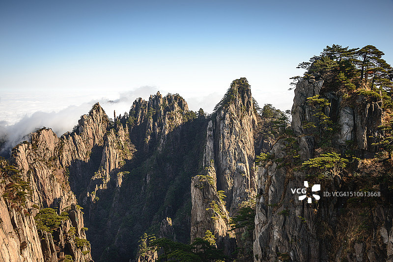 黄山东峰图片素材