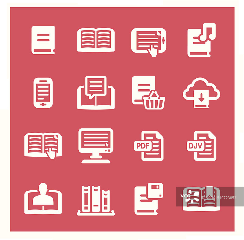 阅读图标图片素材