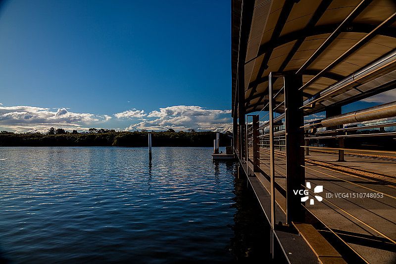 悉尼奥林匹克公园渡轮码头图片素材