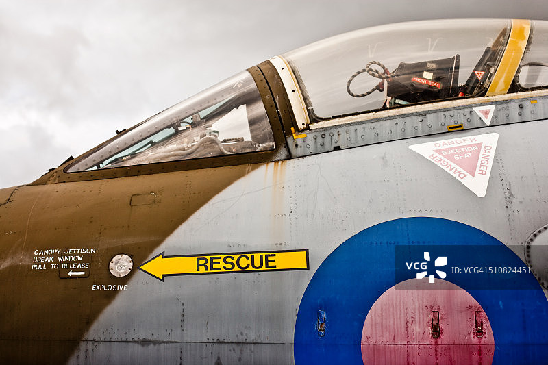 喷气式飞机驾驶舱侧视图图片素材