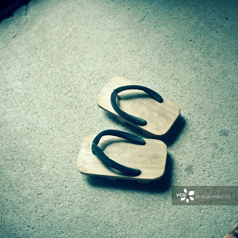 传统日式木屐图片素材