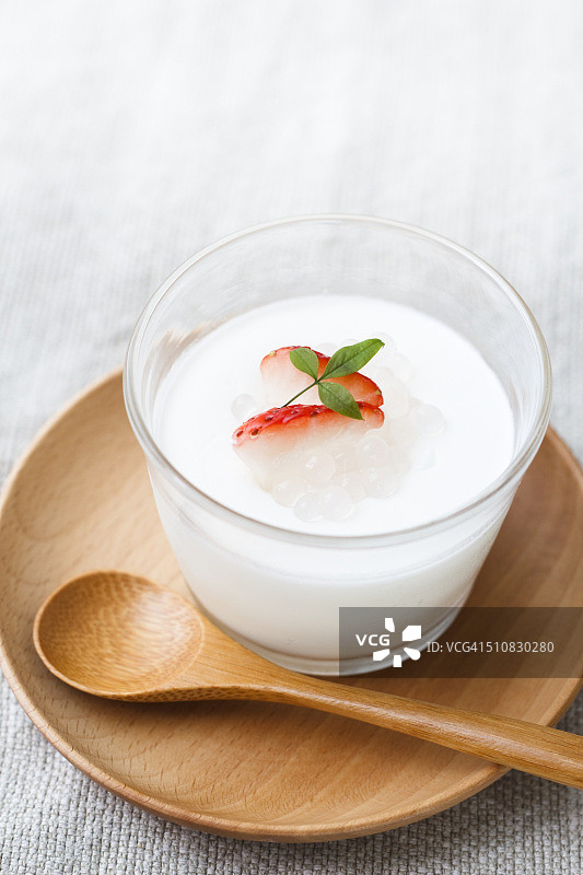 杏仁豆腐图片素材