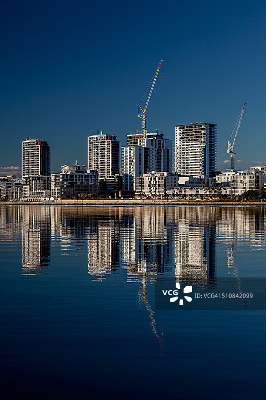 罗德岛的倒影图片素材