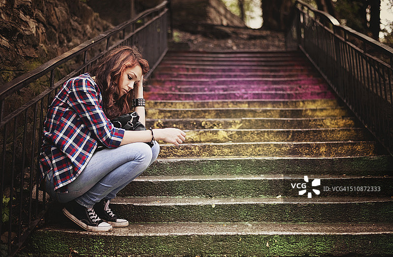 抑郁症图片素材