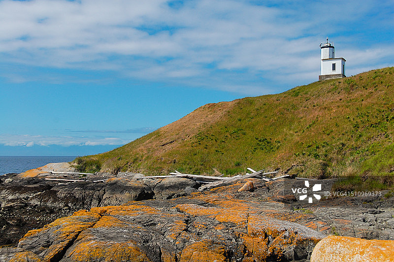 牛角灯塔图片素材