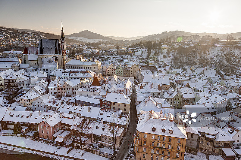 切斯基·克鲁姆洛夫图片素材