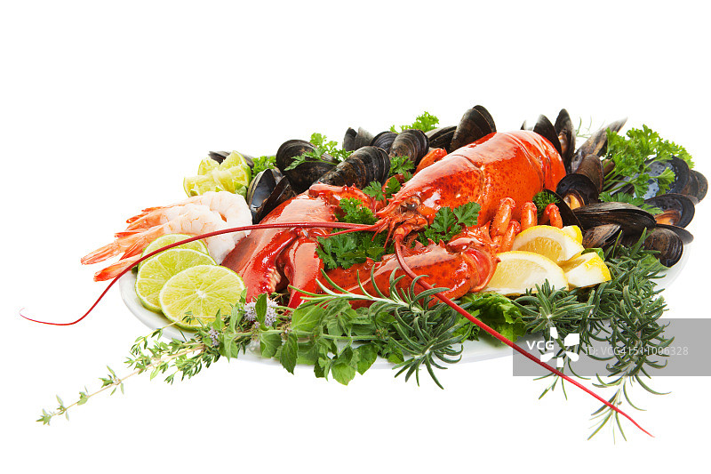龙虾菜肴图片素材