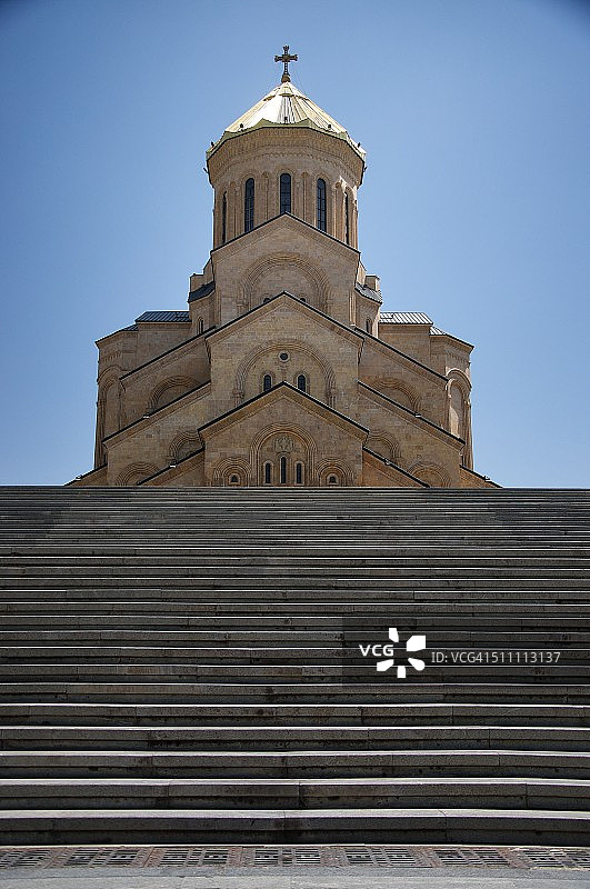 第比利斯圣三一主教座堂图片素材