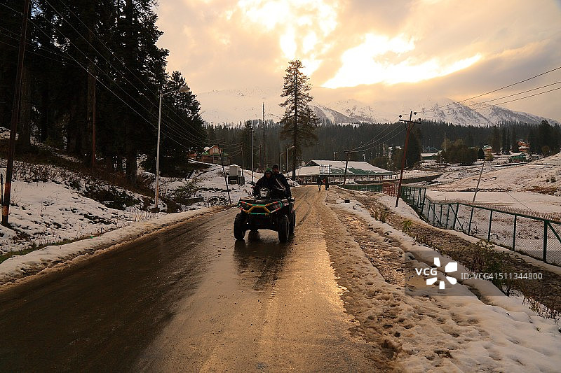 克什米尔古尔马尔格图片素材