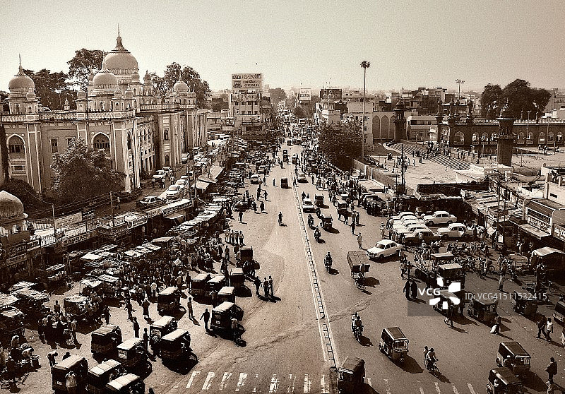 海德拉巴查米纳塔附近的区域图片素材