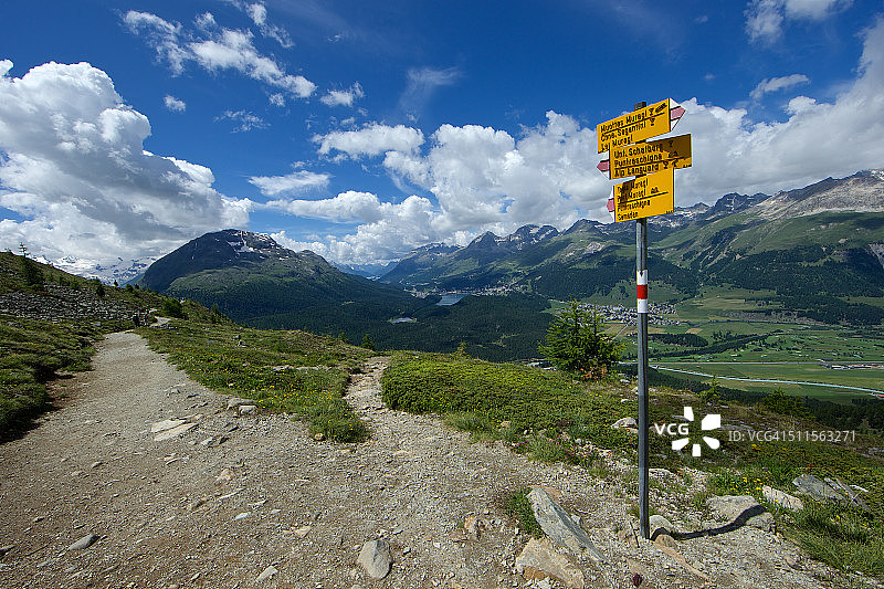 穆奥塔斯穆拉格全景路径图片素材