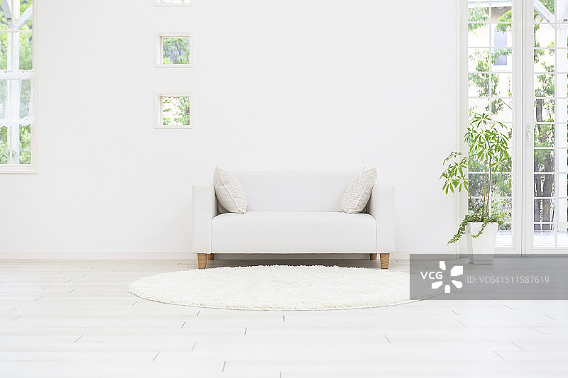 墙壁和沙发图片素材