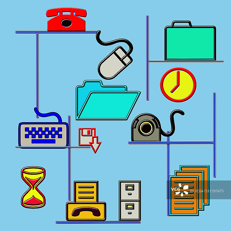 办公室创意抽象设计图片素材