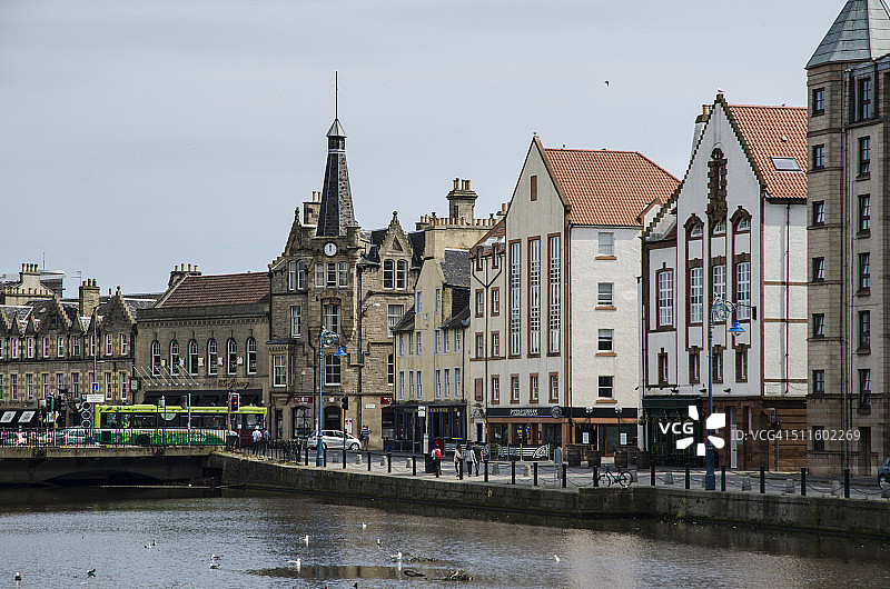 苏格兰爱丁堡利斯海滩图片素材