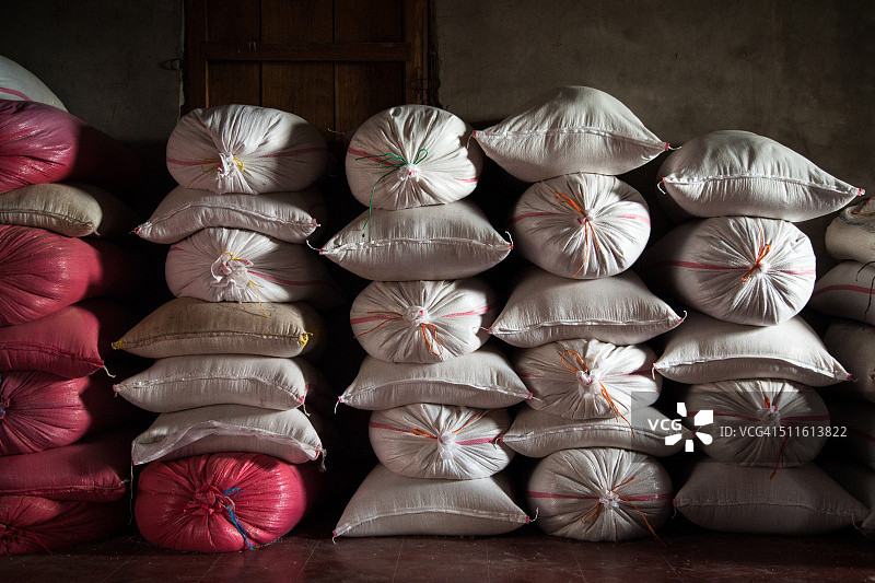 袋装咖啡豆图片素材