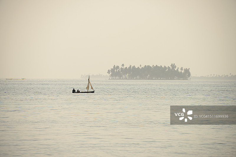 圣布拉斯帆船图片素材