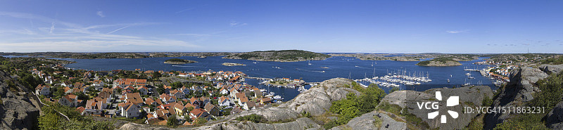 瑞典菲亚巴卡全景图片素材