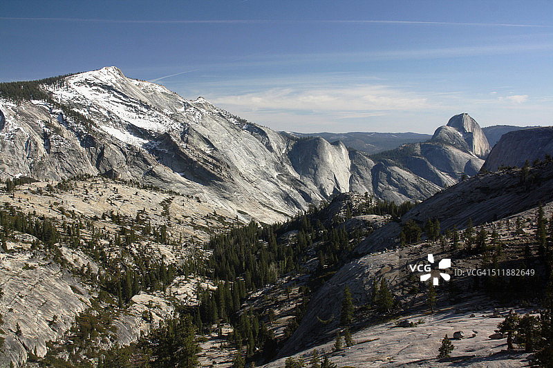 优胜美地国家公园的奥姆斯特德角图片素材