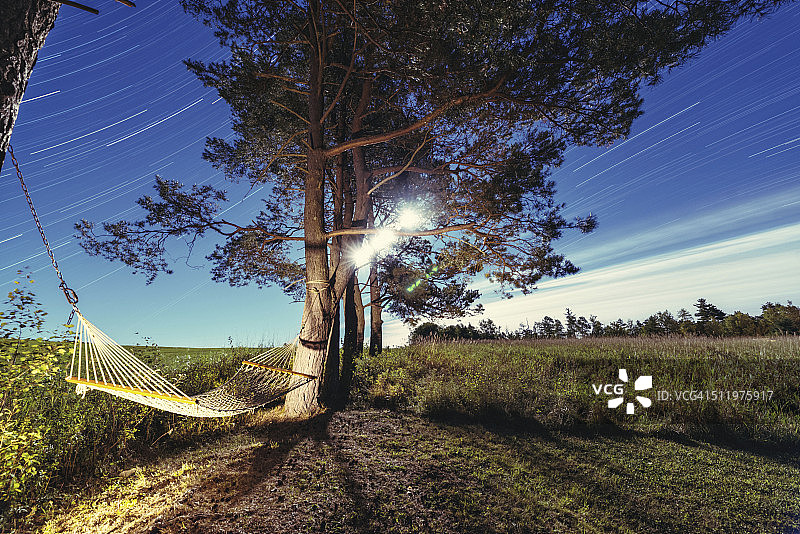 吊床时光图片素材