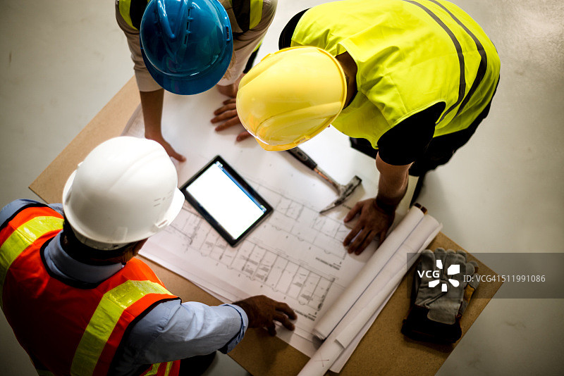 团队合作建设施工图片素材