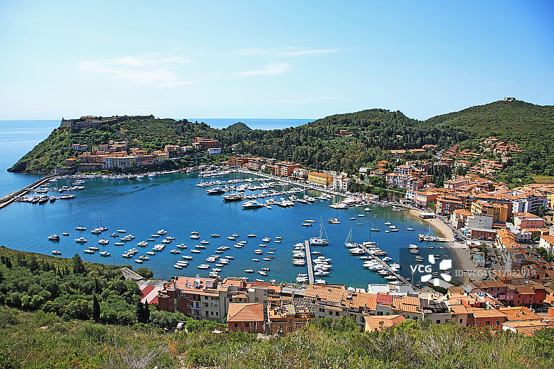 意大利托斯卡纳埃尔科莱港图片素材