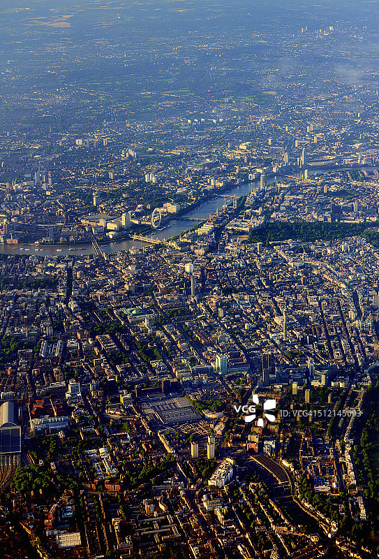 伦敦城市景观航拍图片素材