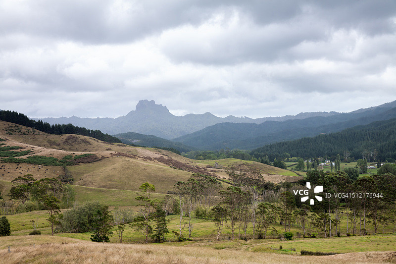 从新西兰25号高速公路拍摄的景色图片素材