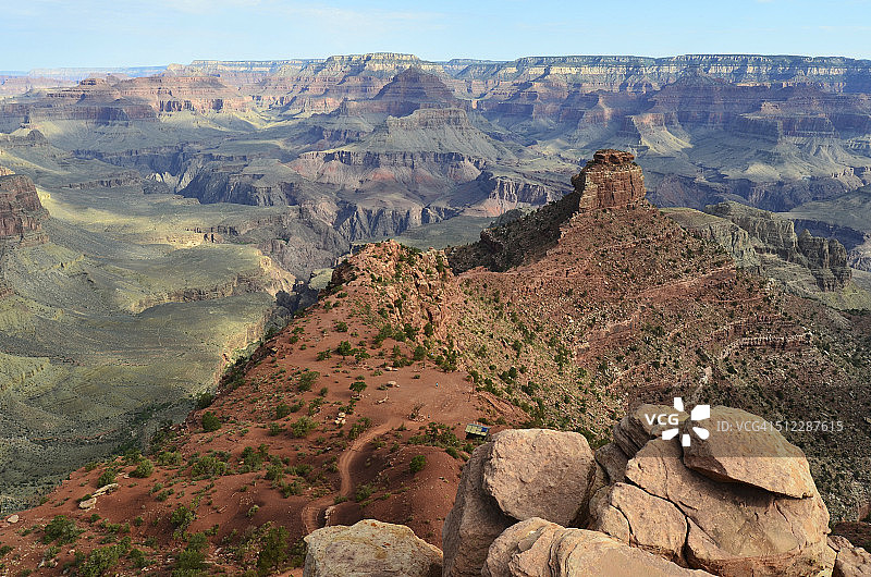 大峡谷南凯巴布步道雪松岭观景点图片素材