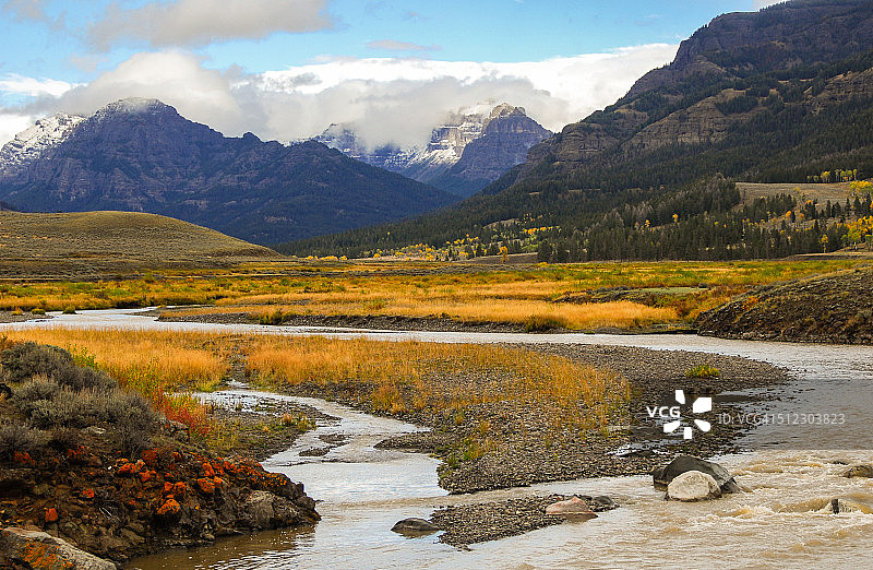 拉马尔谷秋景图片素材