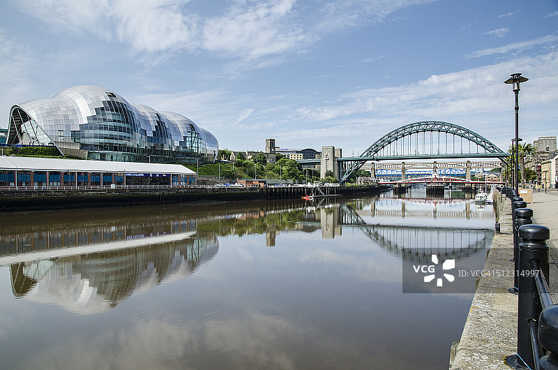 泰恩河畔纽卡斯尔码头区图片素材