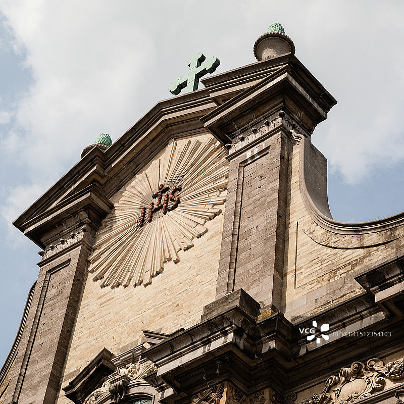 中世纪建筑立面图片素材