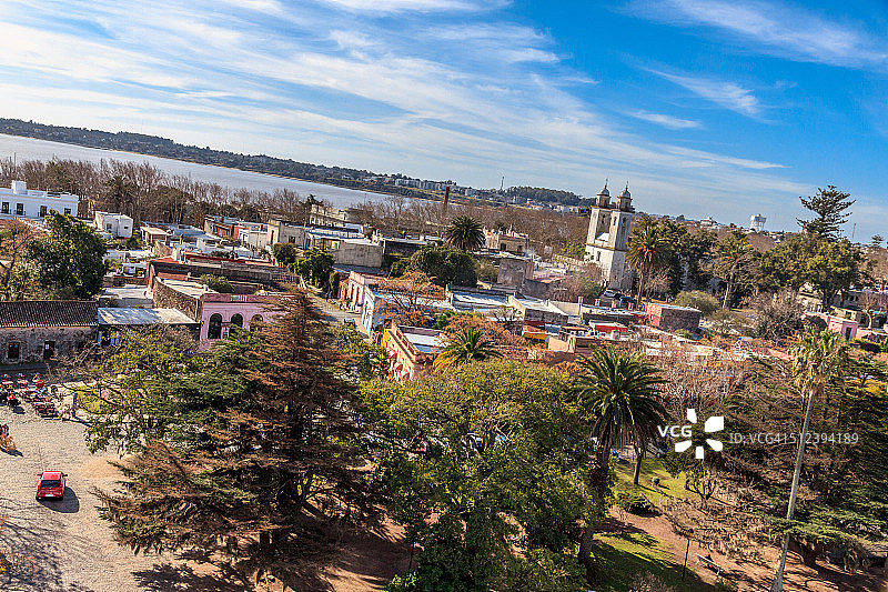 科洛尼亚·德尔·萨克拉门托风景如画的景色图片素材