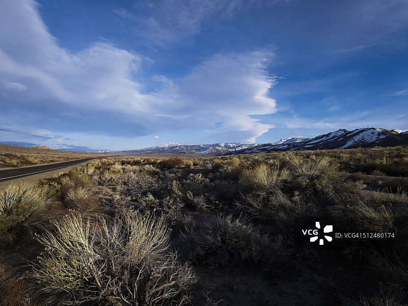 美国内华达州托诺帕附近图片素材