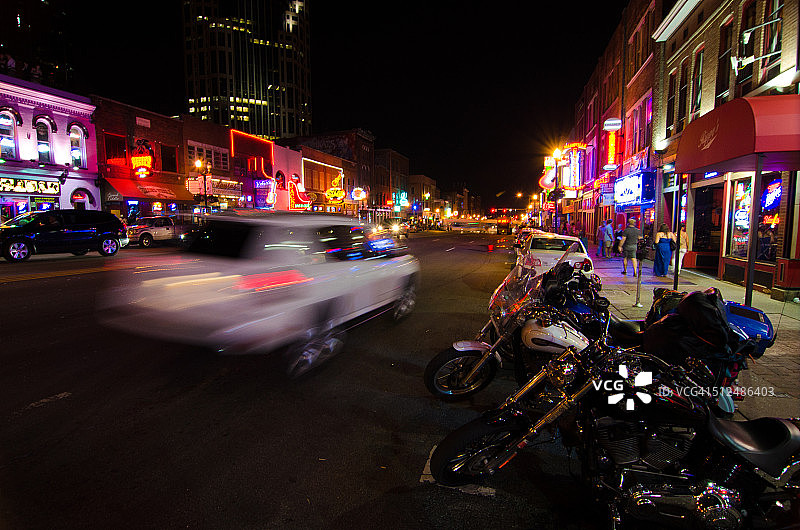 酒吧之夜图片素材