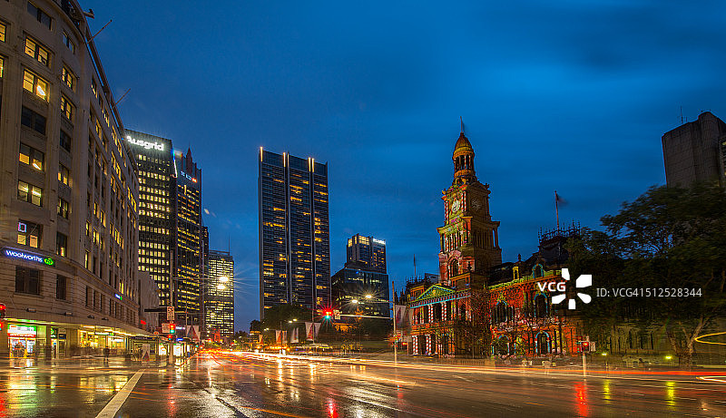 悉尼市政厅图片素材