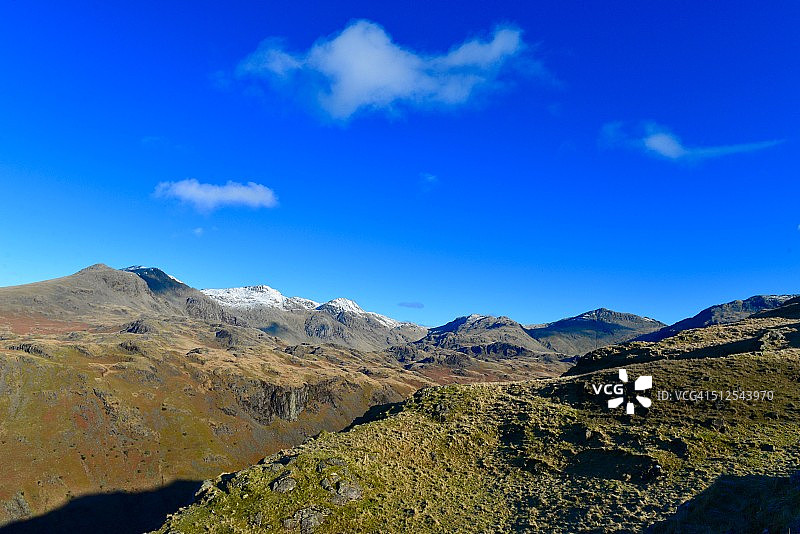 冬季的兰谷图片素材