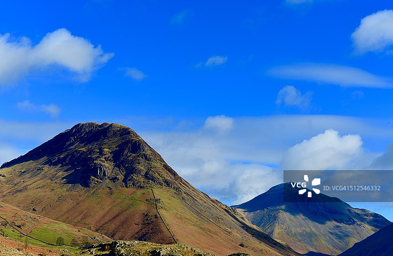 冬季的兰谷图片素材