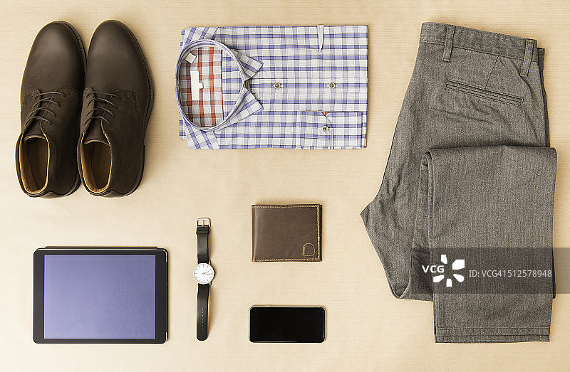 男士休闲服装图片素材