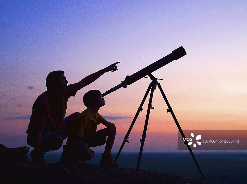 望远镜图片素材