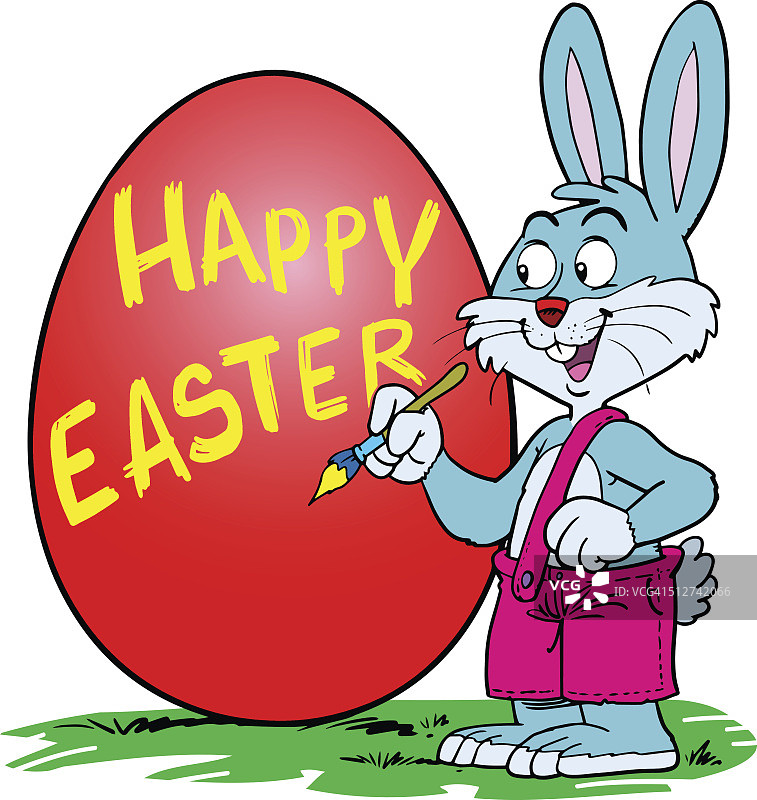 复活节兔子图片素材