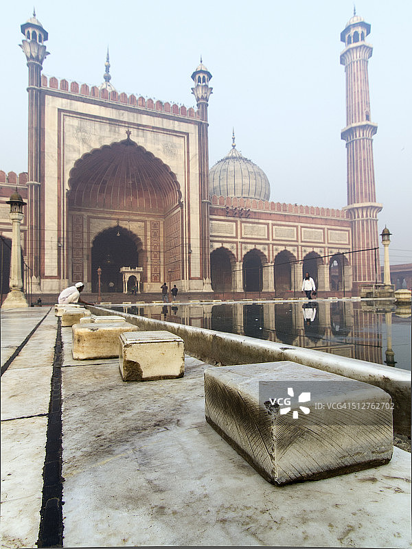 老德里贾玛清真寺图片素材