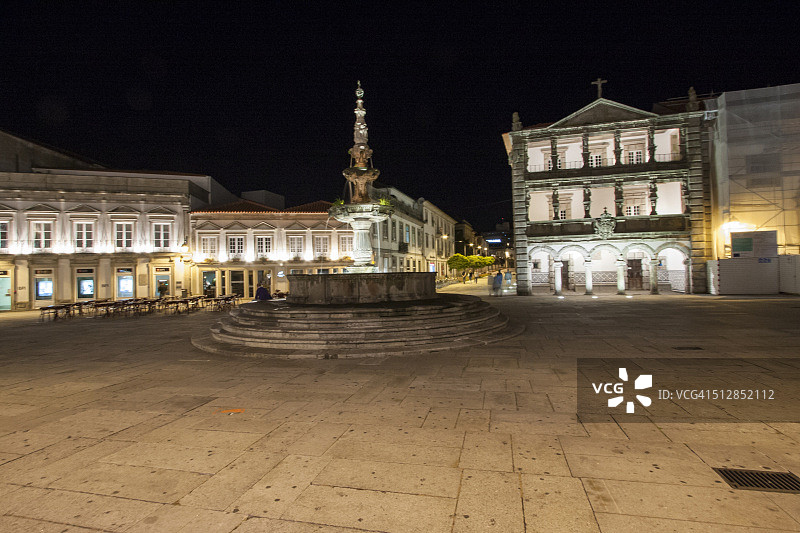 维亚纳堡的共和国广场图片素材