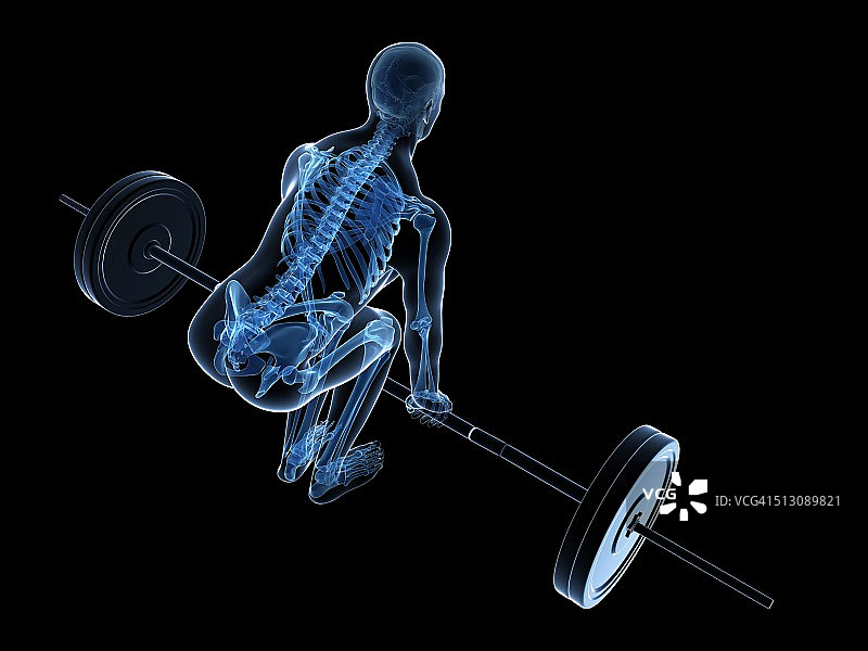 重量训练姿势艺术作品图片素材