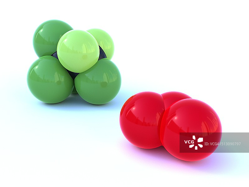 氟利昂与臭氧艺术图图片素材