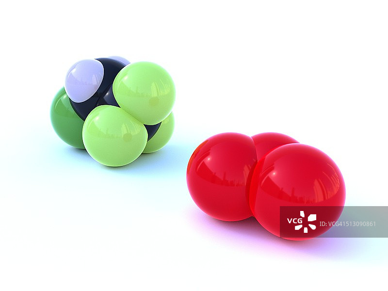 HCFC 133a与臭氧艺术图图片素材