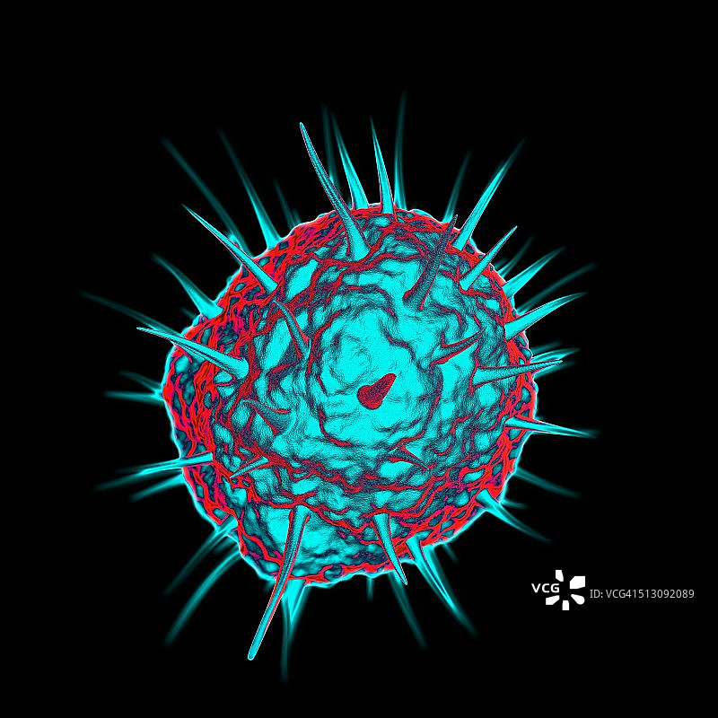 拟菌病毒艺术图图片素材