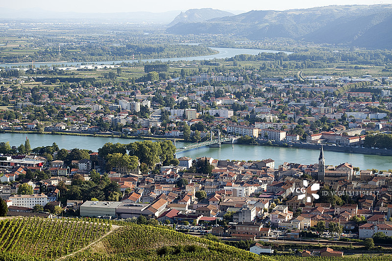 坦埃尔米塔日小镇风光图片素材
