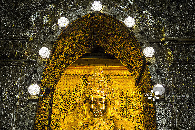 摩诃牟尼佛寺图片素材