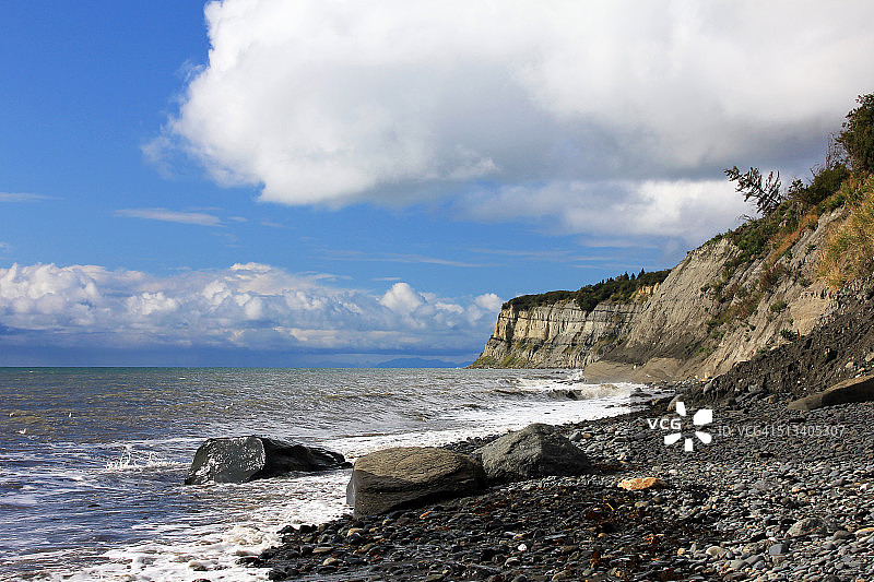 阿拉斯加海滩图片素材