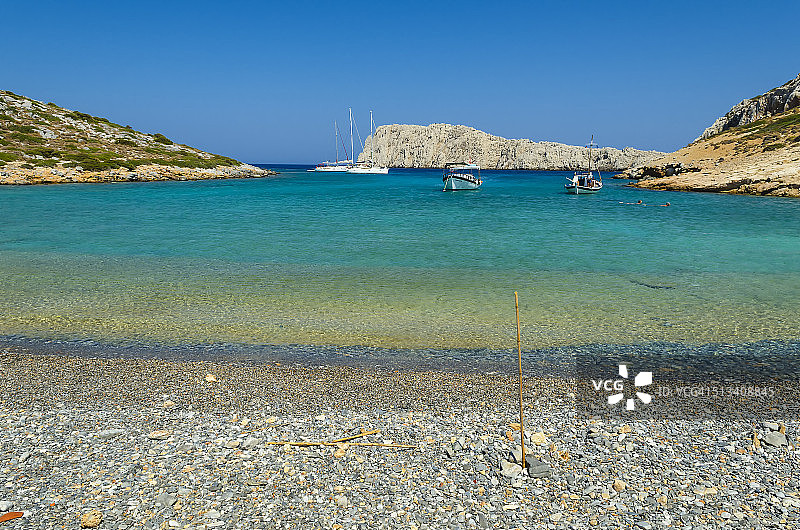 希腊阿斯提帕莱亚岛库努皮岛图片素材